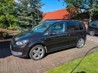 Gebraucht VW Touran Life 105 PS (77 kW) 2013 Violet Van / Kleinbus