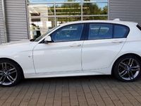 gebraucht BMW 120 i M-Sportpaket Weiß 18“ LMF Tempomat