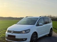 Gebraucht VW Touran 105 PS (77 kW) 2014 Weiß Van / Kleinbus