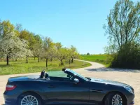 Gebraucht Mercedes SLK200 184 PS (135 kW) 2012 Grau Cabrio