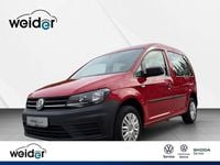 Gebraucht VW Caddy Conceptline 102 PS (75 kW) 2020 Rot Van / Kleinbus