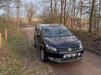 gebraucht VW Touran schwarz metallic