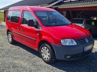 Gebraucht VW Caddy Life 80 PS (58 kW) 2009 Rot Van / Kleinbus