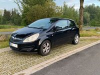 gebraucht Opel Corsa D 1.2 Klima Serwis TÜV 11/24 schwarz 80 Ps