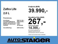 gebraucht Opel Zafira Life 2.0 L Automatik*AHK*Standheizung