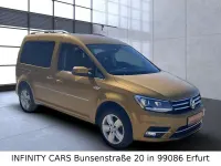 Gebraucht VW Caddy Highline 125 PS (91 kW) 2016 Gelb Van / Kleinbus