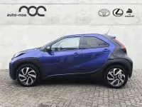 Gebraucht Toyota Aygo X Pulse 72 PS (52 kW) 2024 Juniper blue (8y8)/ black mica SUV