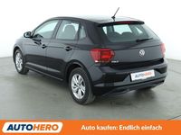 Gebraucht VW Polo Comfortline 65 PS (47 kW) 2019 Schwarz Kleinwagen