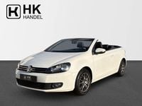 Gebraucht VW Golf Cabriolet Style 160 PS (117 kW) 2012 Weiß Cabrio