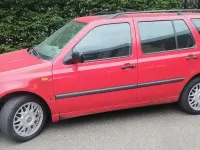 Gebraucht VW Golf III 90 PS (66 kW) 1995 Rot Kombi