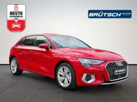 Gebraucht Audi A3 Advanced 110 PS (80 kW) 2021 Tangorot metallic Limousine