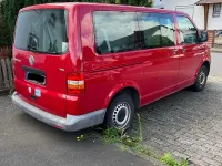 Gebraucht VW T5 Basis 105 PS (77 kW) 2004 Rot Van