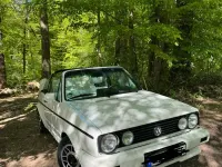 Gebraucht VW Golf Cabriolet 98 PS (72 kW) 1990 Weiß Cabrio