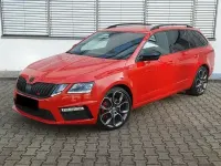 Gebraucht Skoda Octavia vRS 240 PS (176 kW) 2017 Cervena corrida/corrida rot Kombi