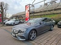 Usado Mercedes E220 AMG line 194 CV (142 kW) 2018 Gris Berlina