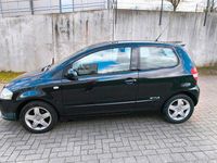 Gebraucht VW Fox 60 PS (44 kW) 2011 Schwarz Kleinwagen