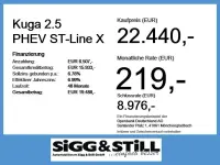 Gebraucht Ford Kuga ST-Line X 224 PS (164 kW) 2022 Chromablau SUV