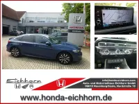 Neu Honda Civic Elegance 184 PS (135 kW) 2026 Seabed blue p. Limousine