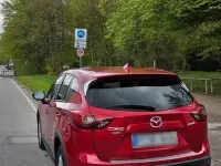Gebraucht Mazda CX-5 Exclusive-Line 150 PS (110 kW) 2015 Rot SUV