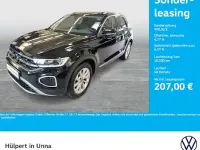 Gebraucht VW T-Roc Style 110 PS (80 kW) 2023 Schwarz SUV