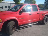 Second-hand Dodge Ram 223 CP (164 kW) 2002 Roșu Pickup