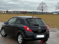 Gebraucht Opel Corsa 78 PS (57 kW) 2010 Schwarz Kleinwagen