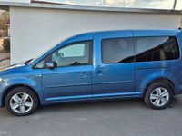 Gebraucht VW Caddy Maxi Comfortline 150 PS (110 kW) 2016 Blau Van / Kleinbus