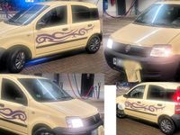 Gebraucht Fiat Panda 55 PS (40 kW) 2009 Gelb Kleinwagen