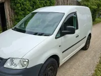 Gebraucht VW Caddy 85 PS (62 kW) 2009 Weiß Van / Kleinbus