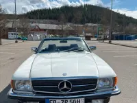 Gebraucht Mercedes SL380 204 PS (150 kW) 1985 Weiß Cabrio