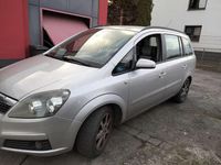 Gebraucht Opel Zafira Edition 140 PS (102 kW) 2006 Silber Van / Kleinbus
