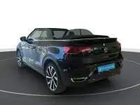 Gebraucht VW T-Roc Cabriolet R-line 150 PS (110 kW) 2021 Schwarz Cabrio
