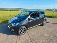 Gebraucht VW up! 60 PS (44 kW) 2016 Schwarz Kleinwagen
