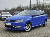 Gebraucht VW Polo Comfortline 60 PS (44 kW) 2015 Blau Kleinwagen