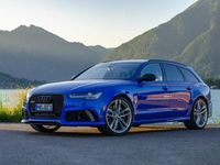 Second-hand Audi RS6 Performance 605 CP (444 kW) 2018 Albastru Break