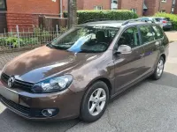 Gebraucht VW Golf VII 122 PS (89 kW) 2013 Braun Kombi
