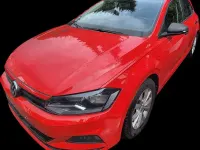 Gebraucht VW Polo Trendline 65 PS (47 kW) 2019 Rot Kleinwagen
