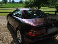 Gebraucht Mercedes SLK320 AMG 218 PS (160 kW) 2001 Violet Cabrio
