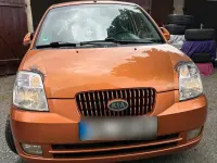 Gebraucht Kia Picanto 65 PS (47 kW) 2004 Orange Kleinwagen