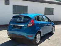 Gebraucht Ford Fiesta Titanium 80 PS (58 kW) 2015 Arubablau metallic Kleinwagen