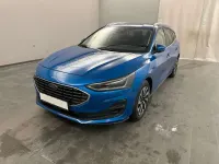 Gebraucht Ford Focus Titanium X 116 PS (85 kW) 2023 Dynamic blau metallic Kombi