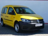 Gebraucht VW Caddy 150 PS (110 kW) 2020 Gelb Van / Kleinbus