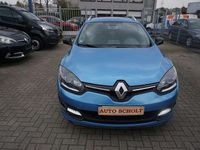 Gebraucht Renault Mégane III LIMITED 110 PS (80 kW) 2015 Blau Limousine