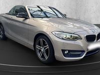 Gebraucht BMW 218 136 PS (100 kW) 2016 Beige Cabrio