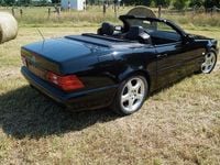 Gebraucht Mercedes SL280 204 PS (150 kW) 2001 Schwarz Cabrio