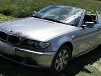 Gebraucht BMW 318 Cabriolet 150 PS (110 kW) 2003 Silber Cabrio