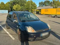 Gebraucht Ford Fiesta 60 PS (44 kW) 2008 Blau Kleinwagen