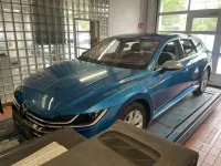 Gebraucht VW Arteon Elegance 150 PS (110 kW) 2021 Blau Limousine
