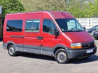 Second-hand Renault Master 90 CP (66 kW) 2001 Roșu Monovolum