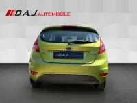 Gebraucht Ford Fiesta Trend 68 PS (50 kW) 2009 Grün Kleinwagen